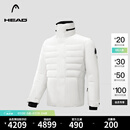 HEAD海德【隐藏帽】立领派克750蓬羽绒服冬季新款保暖保暖外套男 白色02 2XL
