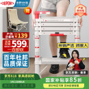 杜邦（DU PONT）【奈固小云梯】梯子家用人字伸缩梯折叠铝合金梯一合即收5步