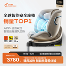 两只兔子儿童安全座椅婴儿安全座椅儿童座椅APP语音 求知2pro光晖星曜金