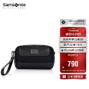 新秀丽（Samsonite）男士手拿包时尚休闲商务手包 送老公送男友 UB1*09005黑色