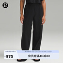 lululemon丨Stretch Woven 女士高腰阔腿裤 LW5FTCA 黑色 M