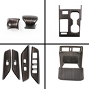 诚迈适配雷克萨斯ES200ES300h档把套UX/GX木纹内饰改装排盖档杆套保护 22-24款ES【木纹款】四部位