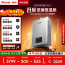 林内（Rinnai）【小蛮腰Pro plus】16升极光灰燃气热水器【家电国家补贴15%】 超能恒温芯 16GD33（JSQ31-GD33）