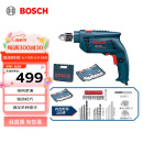 博世（BOSCH）GSB 10 RE set 冲击钻 插电式手电钻工具箱 （100附件套装）