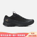 始祖鸟（ARC'TERYX）AERIOS FL 2 GTX 防水加强版 高性能户外轻量 男女士越野徒步鞋 黑金Black/Black 40 码/US7