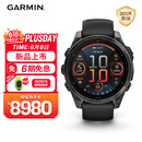 佳明（GARMIN）Fenix8旗舰黑-47mm飞耐时8户外运动手表血氧心率跑步骑行潜水滑雪