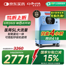 海龟（TURTLE）制氧机5升吸氧机大流量氧气机老人家用医用VH5-N