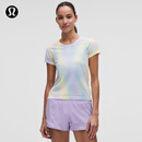 lululemon丨Swiftly Tech 女士短袖 T 恤 2.0 Race *Wash LW3HU9S 幻彩水洗薰衣草霜紫混色 S /6