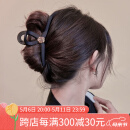向晚 发夹鲨鱼夹女复古法式山茶花抓夹女鲨鱼夹高级感抓夹母亲节礼物