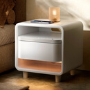 8H智能多功能床头柜床边柜家用时尚轻奢收纳 G1已接入米家 极昼白