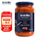 lasicilia【进口】拿坡里原味番茄罗勒意面酱350g 意粉番茄酱意大利面酱