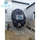 负压风机防回风布袋养殖场猪场风机防尘防蚊虫防猪瘟布袋牛津 加厚涂层防水款1.15*1.65