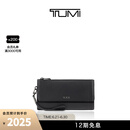 TUMI/途明Voyageur长款旅行腕带手拿钱包 黑色拼烟枪色/0196200DGM