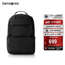 新秀丽（Samsonite）双肩包时尚商务电脑包通勤大容量背包黑色 15.6英寸 NX5*09001