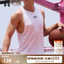 安德玛（UNDERARMOUR）Baseline男子篮球运动背心1361901 白色100 L