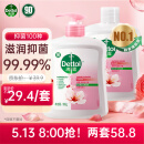 滴露（Dettol）洗手液消毒抑菌滋润500g+500g补充装儿童家庭护手替换