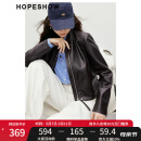 红袖甜酷机车pu皮衣春季2025新款女装老钱风咖色立领百搭环保皮短外套 咖啡037 M