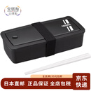 膳魔师（THERMOS）【日本直邮】保温饭盒午餐便当盒上班族饭菜盒便携餐盒 DJS-701 BKSL黑银色  700ml
