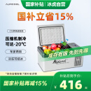冰虎（Alpicool）车载冰箱压缩机制冷15升车家两用轿车12V货车24V户外家居用品