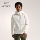 ARC'TERYX始祖鸟 GAMMA HOODY 防风 女子 软壳夹克 ARCTIC SILK II/极地白 M