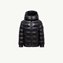 MONCLER盟可睐New Moncler Maya男童连帽羽绒夹克外套- 黑色 164 (14A)
