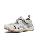 keen 童鞋 Moxie包头休闲凉鞋户外凉鞋 轻便透气网面 魔术贴 大童款 银色 36 EU