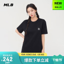 MLBT恤男女情侣百搭休闲经典纯色圆领25春季新款3ATSB0153-50BKS-XL