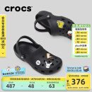 卡骆驰crocs檀健次同款经典洞洞鞋轻便百搭男沙滩鞋户外包头拖鞋女鞋10001 黑色-001（含智必星） 41 (260mm) 42