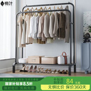 楠叶 衣架落地 卧室挂衣架 宿舍衣帽架 阳台晾衣杆 简易置物架GYGX-13