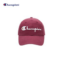 Champion美国冠军鸭舌帽男女 休闲运动防晒时尚帽23FWA01 红色 