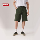 Levi's【商场同款】李维斯25年男士宽松牛仔短裤0050H 绿色 34