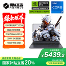 机械革命极光X 酷睿i7HX 游戏本笔记本电脑(i7-13700HX 16G 1T RTX5060 2.5K屏 180Hz 灰)