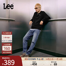 Lee【张凌赫代言】726舒适直筒丹宁复古水洗蓝色男牛仔裤休闲潮流 中浅蓝 31 (130-140斤可选)