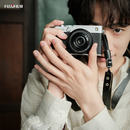 富士（FUJIFILM）X-E5／XE5 微单相机 套机（XF23mmF2.8镜头）4020万像素 7档五轴防抖 胶片模拟拨盘 6k30p 银色