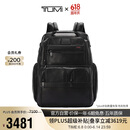 途明（TUMI）男士双肩包高端商务牛皮革大容量通勤电脑包 黑色 096303173DO