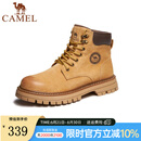 骆驼（CAMEL）大黄靴冬季情侣同款英伦风马丁靴男工装户外登山鞋 GE122W7757T 金黄色（男款） 41