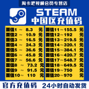 【自动发货】中国区Steam充值卡钱包码礼品卡 国区余额充值码兑换码卡密CDK激活码点卡csgo钥匙 面值20国区约970元