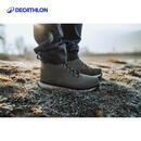 迪卡侬（DECATHLON）户外雪地靴男防水防滑登山鞋休闲保暖徒步鞋卡其灰41码-4272753