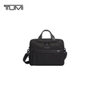途明（TUMI）Alpha系列男士通勤公文包商务尼龙手提电脑包黑色 礼物