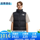 the North Face北面美版1996 RETRO NUPTSE羽绒马甲男女款700蓬(鸭绒鹅绒随机) NF0A3JQQ男款LE4-黑色 L