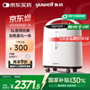鱼跃（Yuwell）5L升医用分子筛制氧机吸氧机氧气机家用老人带雾化8F-5AW国家补贴