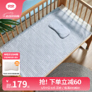 良良（liangliang）婴儿凉席抗菌儿童苎麻软凉席夏季宝宝床垫加大凉席幼儿园午睡凉席 【防螨抑菌】小萌虎+小枕头 120*65cm
