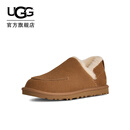 UGG秋季新款女士舒适时尚一脚蹬休闲懒人毛毛鞋1174572CHE|栗色38