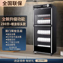 沃家好太太消毒柜225L家用商用消毒碗柜高温双门立式大容量酒店厨房饭店租房省电 好太太高级黑280L+正面标头双门五层-爆款
