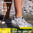 迪卡侬户外溯溪鞋女户外涉水鞋沙滩郊野徒步溯溪鞋凉鞋NH900-2025年新款 岩灰色 38