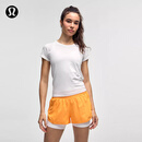 lululemon丨Swiftly Tech 女士运动短袖 T 恤 2.0 *Race LW3FQHS 白/白 S /6