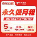 京东通信电话卡手表卡儿童学生老人卡流量卡5元长期永久低月租隐私卡挪车号收快递