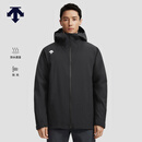 迪桑特（DESCENTE）迪桑特综训训练运动健身男士羽绒内胆三合一冲锋衣两件套 BK-黑色 XL (180/100A)