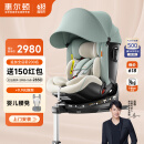 惠尔顿（Welldon）智转PRO+儿童安全座椅0-4-7岁isize认证婴儿宝宝车载旋转智能通风
