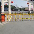 豫泰睿道闸栏杆停车场道闸杆栅栏铝合金小区门卫升降栏车挡车杆定制加厚 海康栅栏3.5